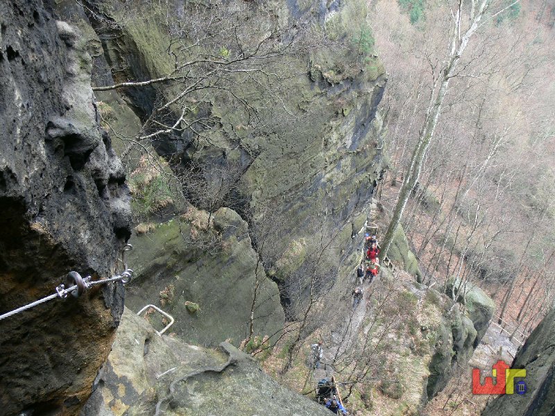 H�ntzschelstiege - Klettersteig